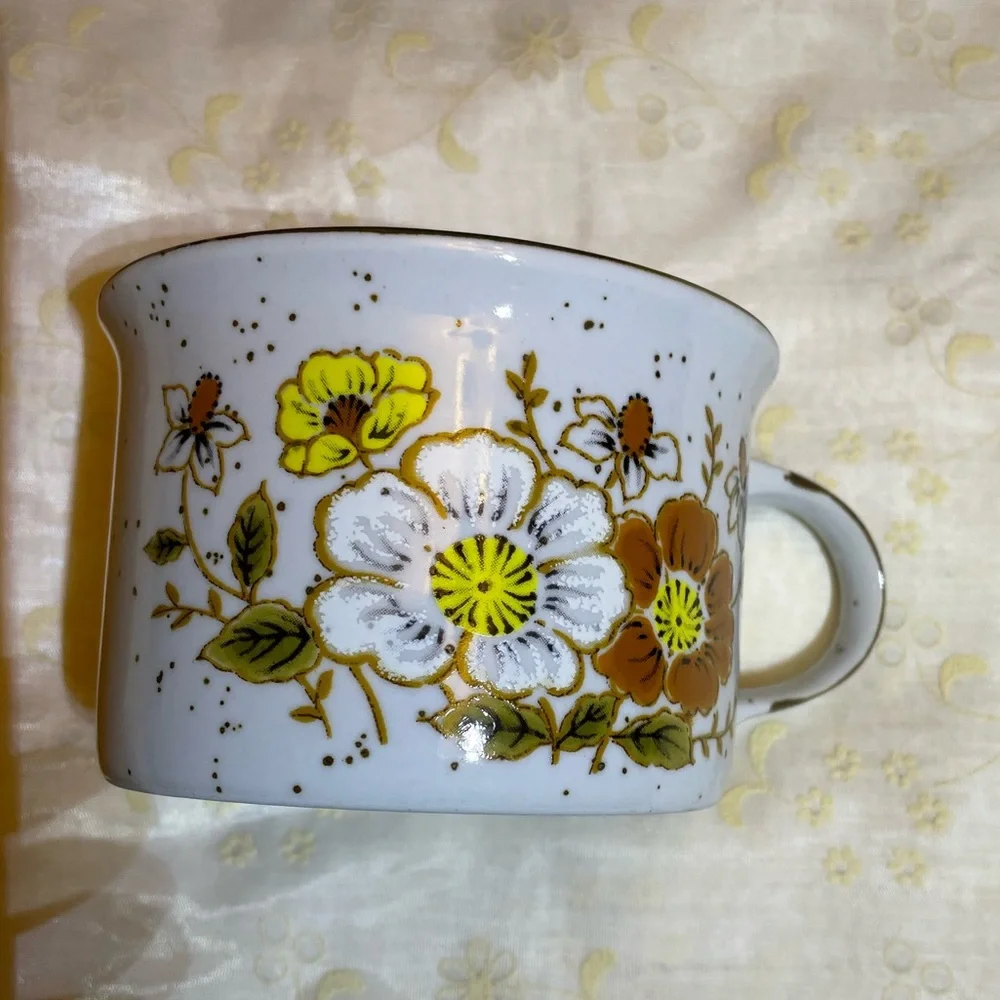Vintage Lunch Mates - Spring soup mugs bowls - Cultura Collection Japan - Picture 7 of 10